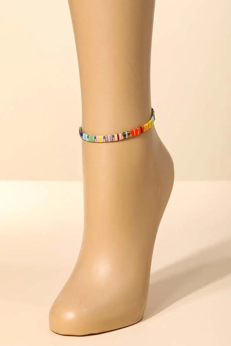 Somewhere Over the Rainbow - Anklet