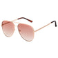 Talk to me Goose - Oversized Aviator Sunglasses