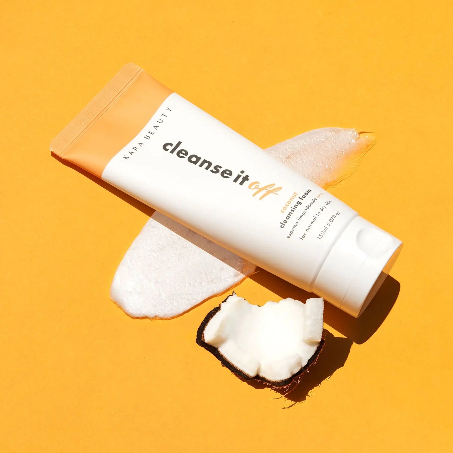 CLEANSE IT OFF Coconut Facial Cleansing Foam