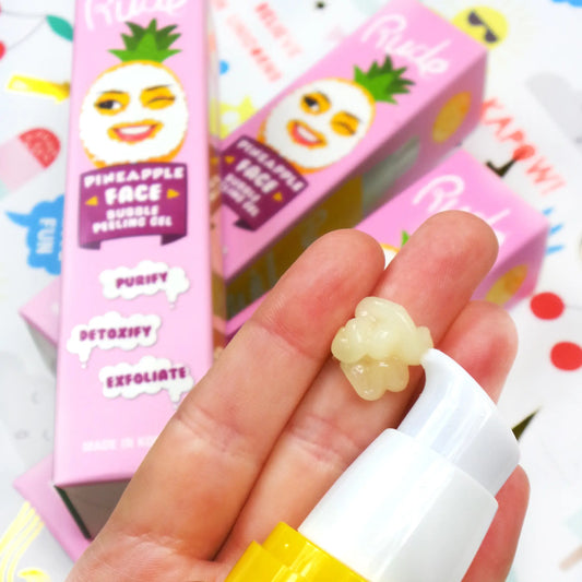 Pineapple Face Bubble Peeling Gel